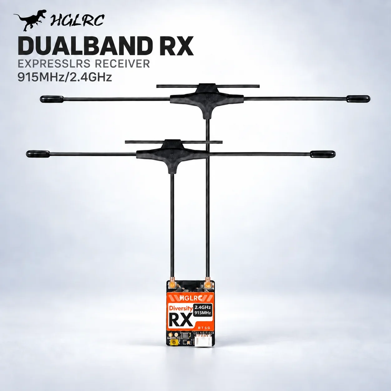 Drone Antenna - Récepteur HGLRC Dualband RX ExpressLRS 915MHz