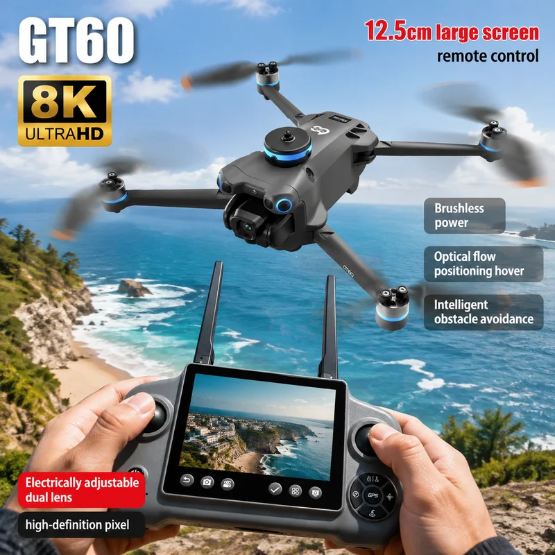 Drone Gps Module - NOUVEAU Drone Mini GT60 avec Double