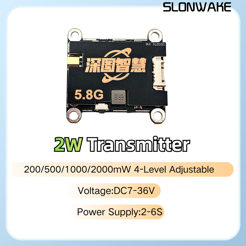 Émetteur VTX SLONWAKE 5.8G 56C - Drone Frame avis et prix