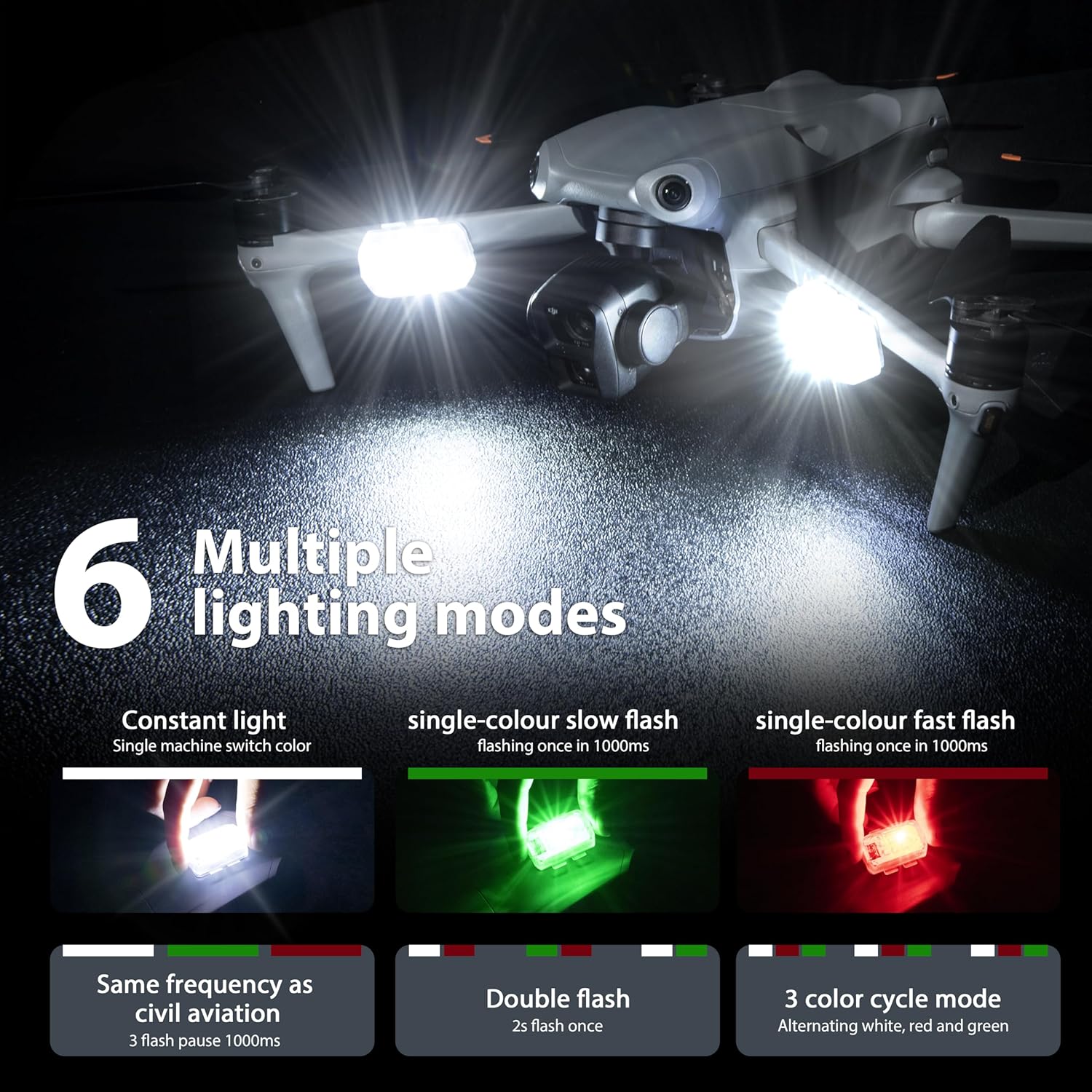 STARTRC Drone lumière strobosc - Drone Landing Gear avis et prix