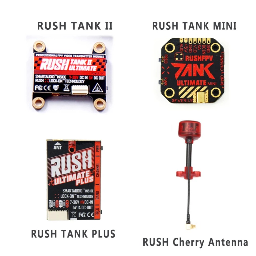Émetteur vidéo RUSH TANK Ultim - Drone Antenna avis et prix